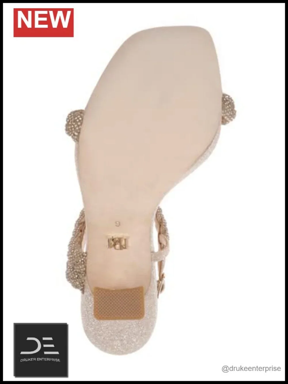 Braided Spool Heel Sandals